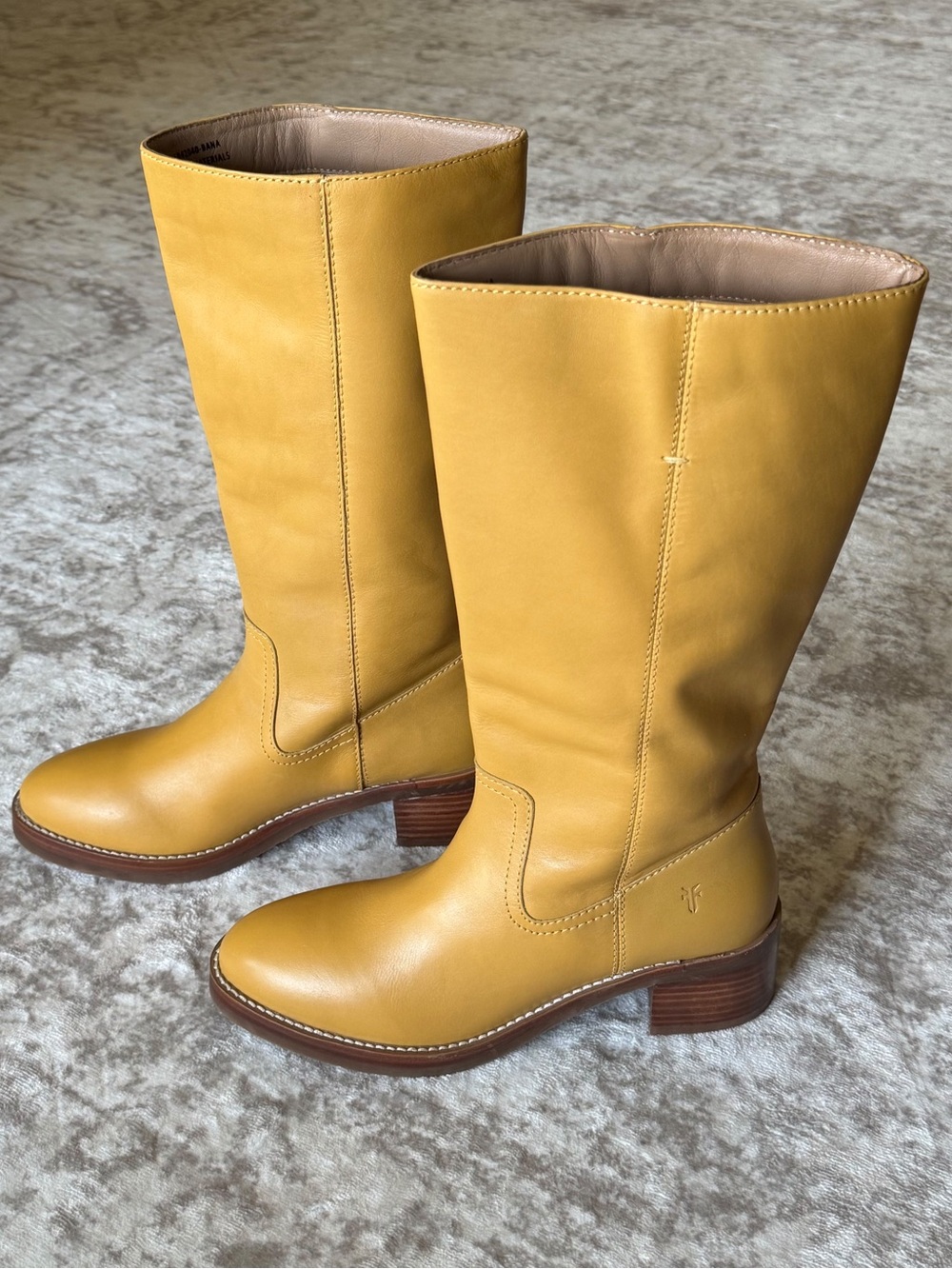 Frye Leather Mid-Calf Cameron Boots Size 8 - NWT